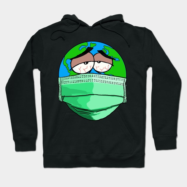 Global Virus Hoodie by tabslabred